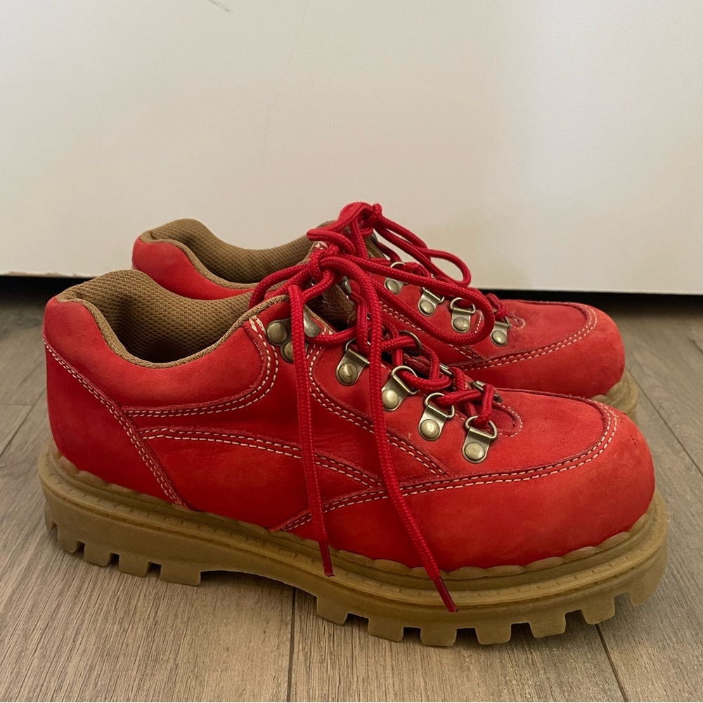 Y2K Riverstone Chunky Sole Lace Up Shoes - 8.5